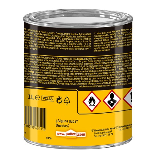 Pattex Contact Lata 1L